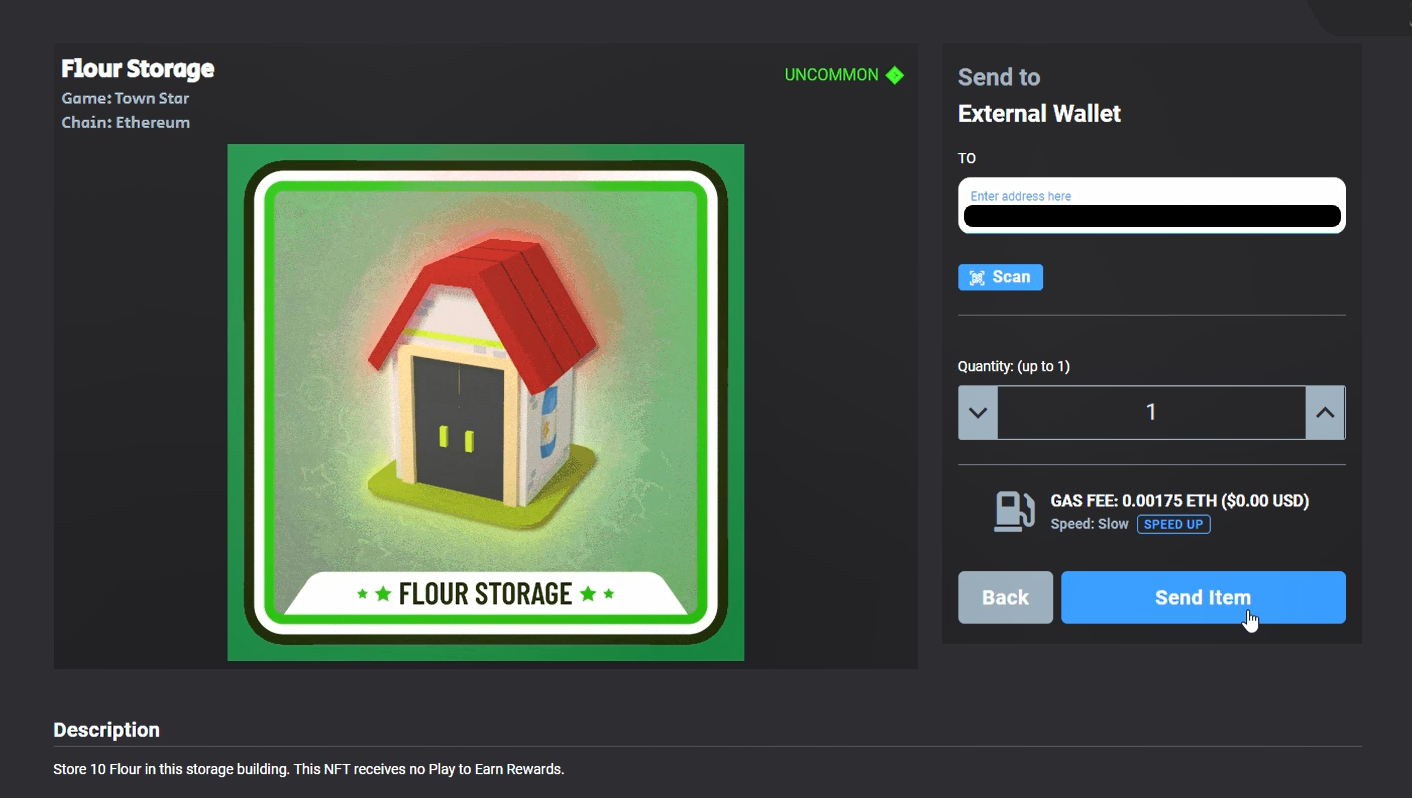 Envoyer un NFT depuis un compte Gala – Gala FR